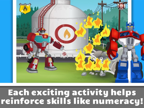 Transformers Rescue Bots: iPad app afbeelding 3