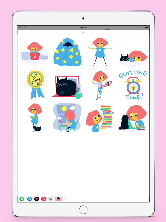Screenshot #6 pour Working From Home Stickers