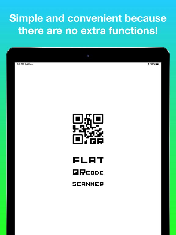 Screenshot #4 pour FLAT QRCode Scanner