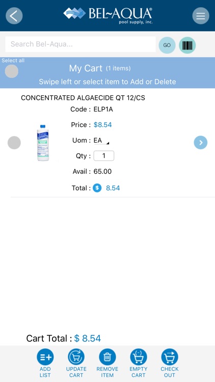 Bel-Aqua  Mobile screenshot-4