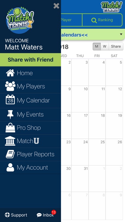 Match! Tennis App