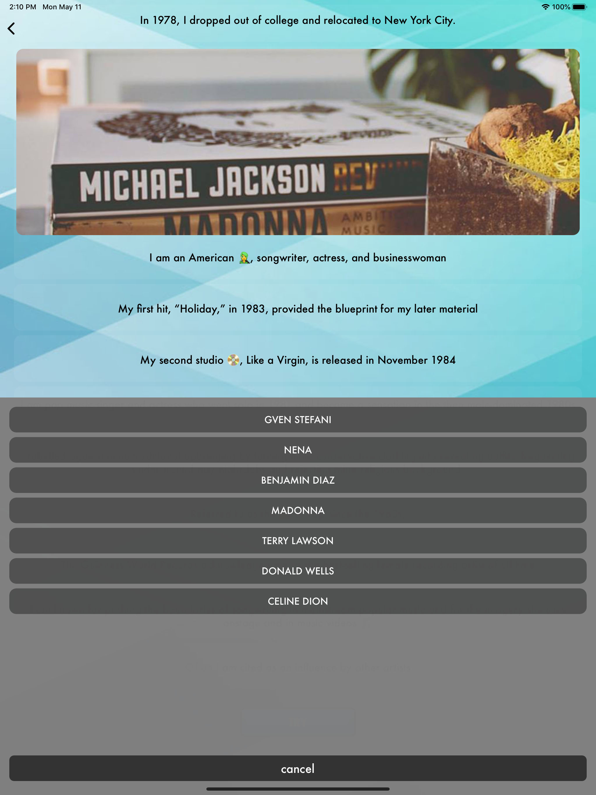 Guess The Celebrity Quiz screenshot 7