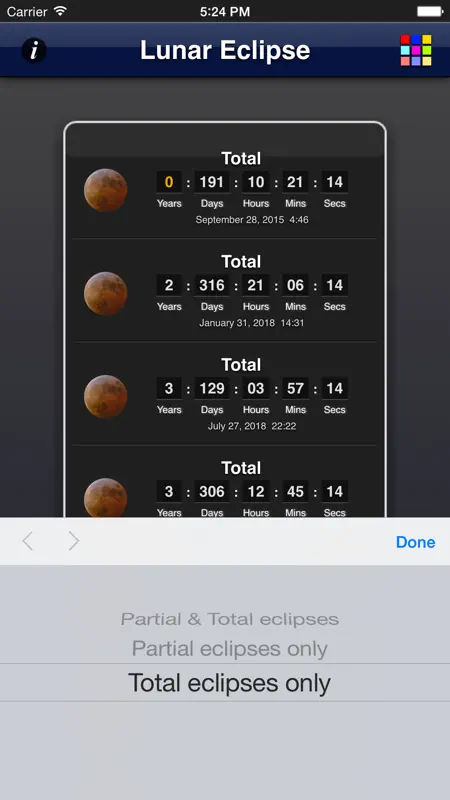 Lunar Eclipse screenshot 4 of 5