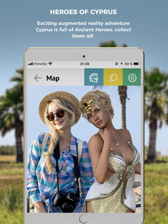 TopGuide Cyprus iPad screenshot 1 - Travel app