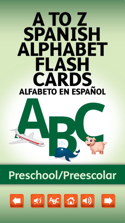 Spanish Letters Flash Cards