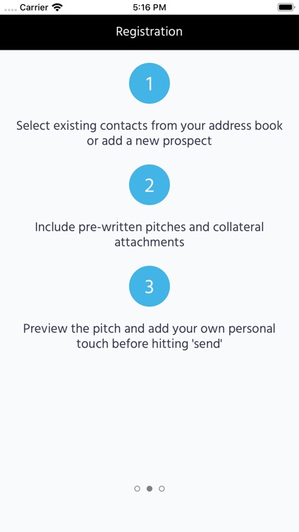 Solution Pitches