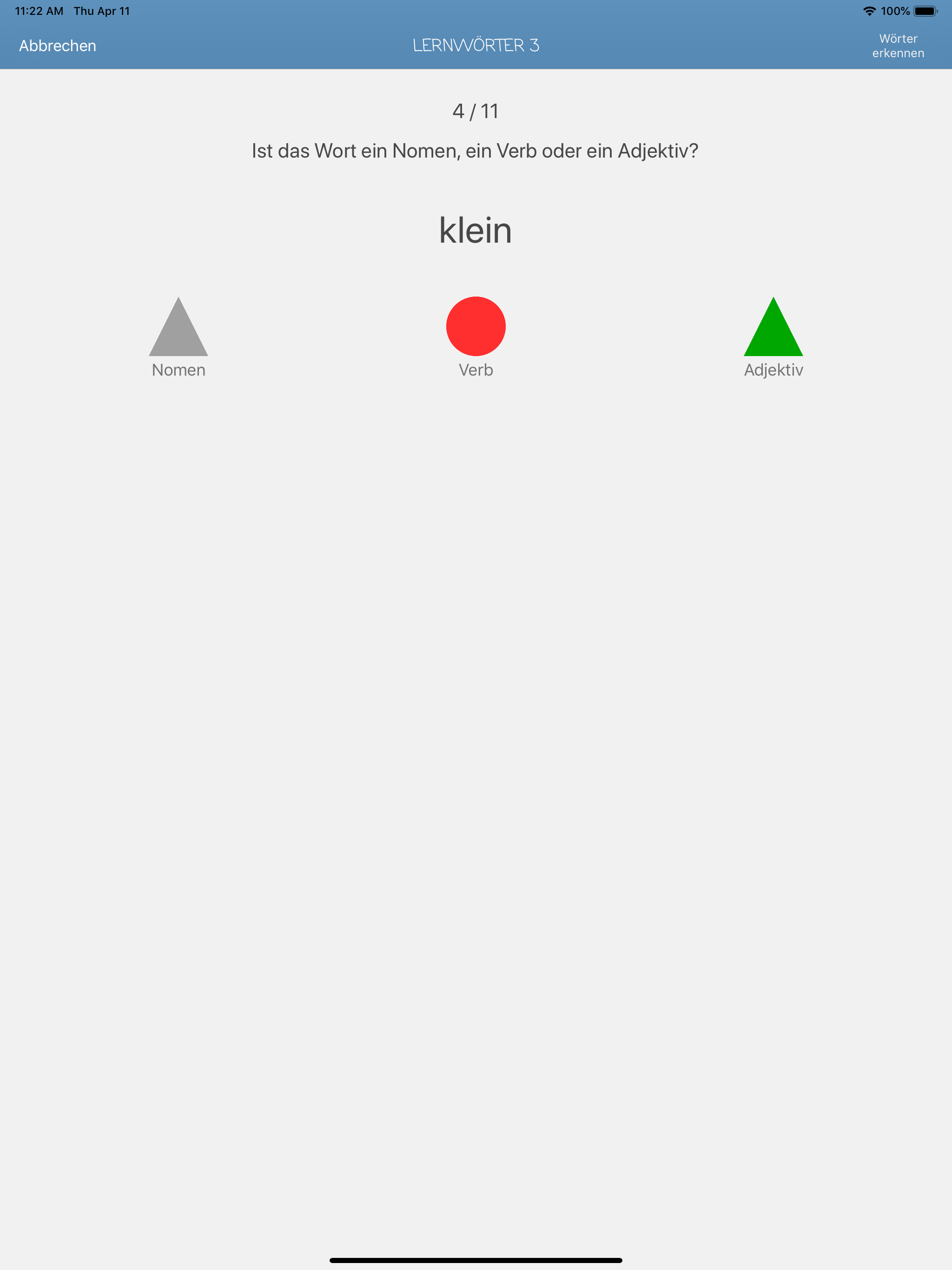 Grundschule: Lernwörter screenshot 13