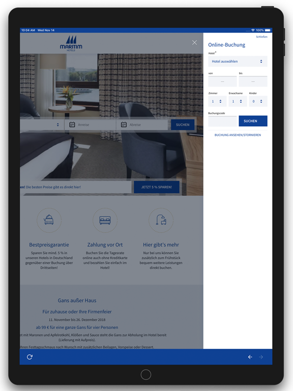 Screenshot #5 pour Maritim Hotels App