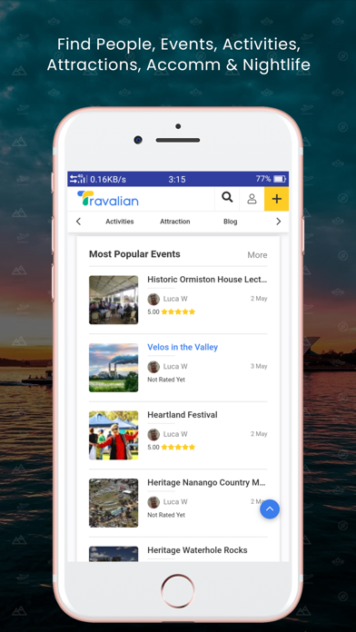 Travalian Travel guide App screenshot 3