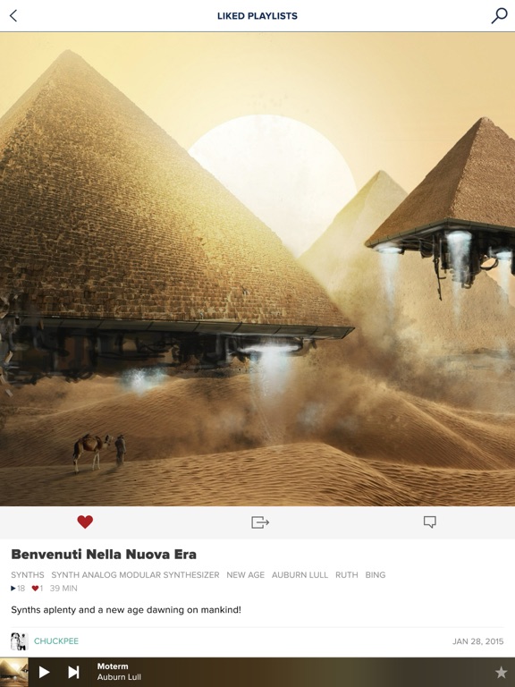 8tracks - Best Playlist Radio iPad screenshot 2 - Music app