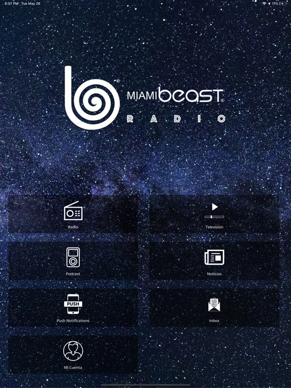 Miami Beast Radio iPad screenshot 1 - Music app