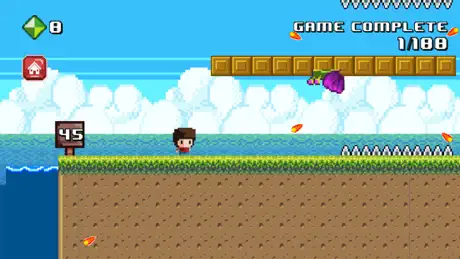 8 Bit Kid - Run and Jump