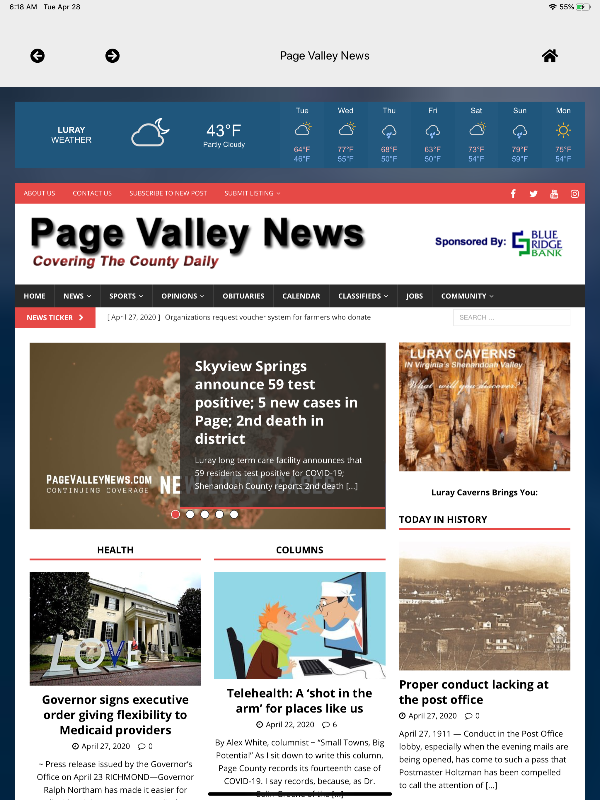 Page Valley News