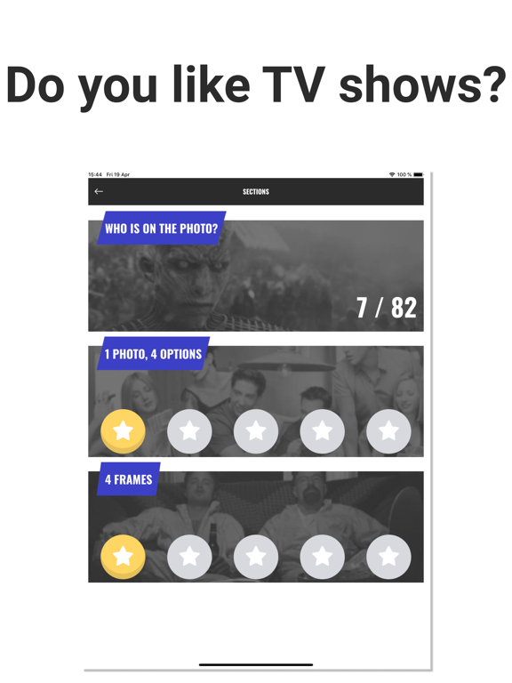 Screenshot #4 pour Tv Series & Shows Quiz for Fun