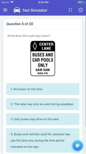 Mississippi DPS Permit Test screenshot 2