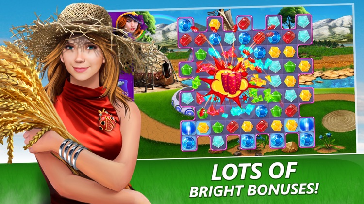Season Match 3 Jewel Quest screenshot-3