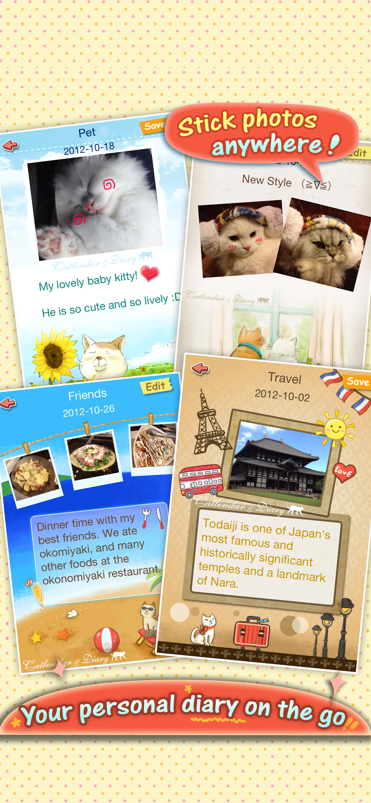 Catlendar & Diary Lite