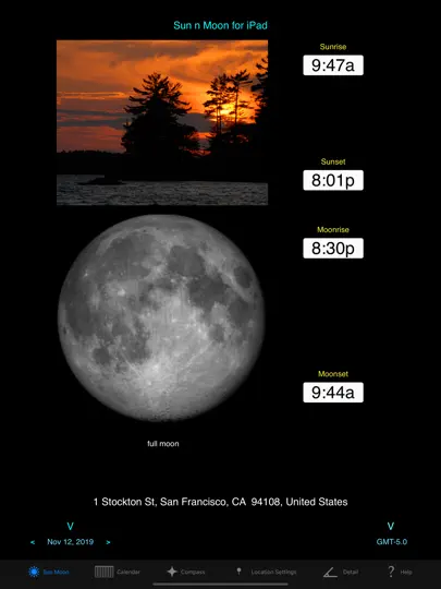 Capture d'écran de Sun N Moon For IPad sur iPhone 1