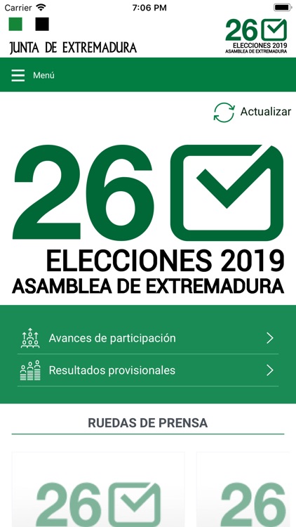 Elecciones Extremadura 2019
