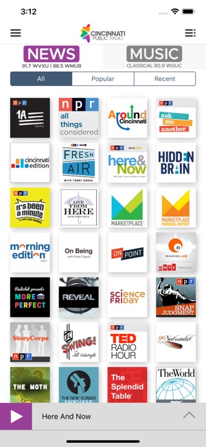 WMUB Public Radio App(圖4)-速報App