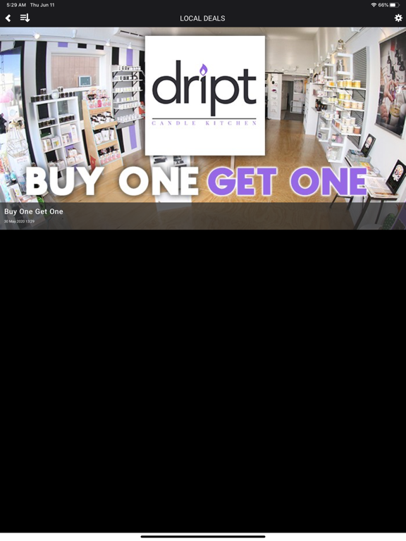 The Bee News iPad screenshot 3 - News app