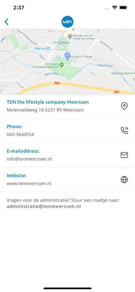 Game screenshot Fitness Ten Meerssen apk