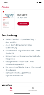 Stimmen der Zeit screenshot 2