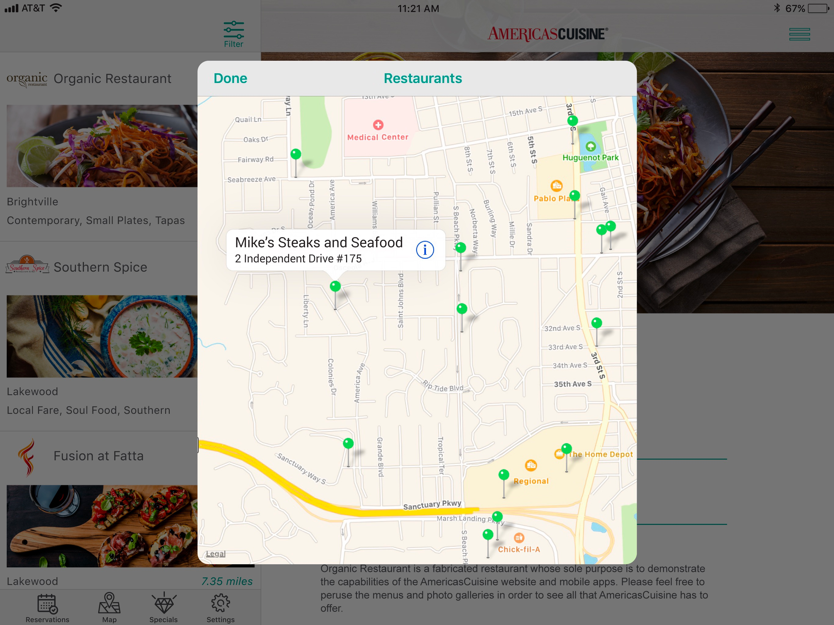 Nashville Dining screenshot 8