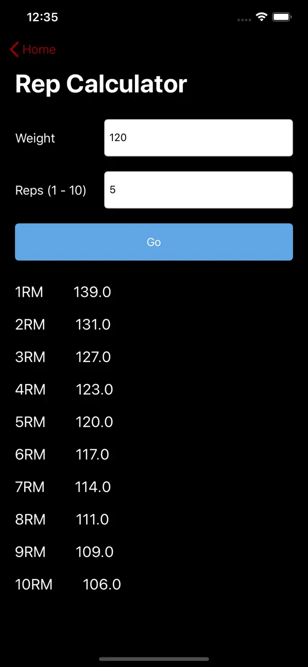 Barbell Loader and Calculator Screenshot 4
