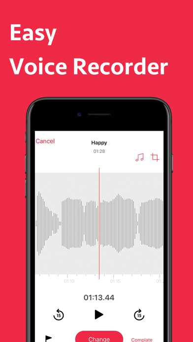 Voice Recorder - Memo + Editor Screenshot