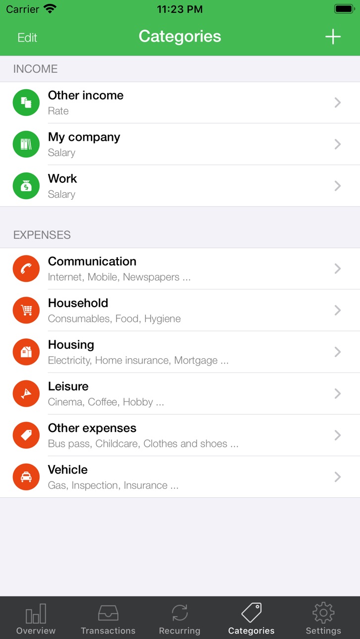 iPhone screenshot