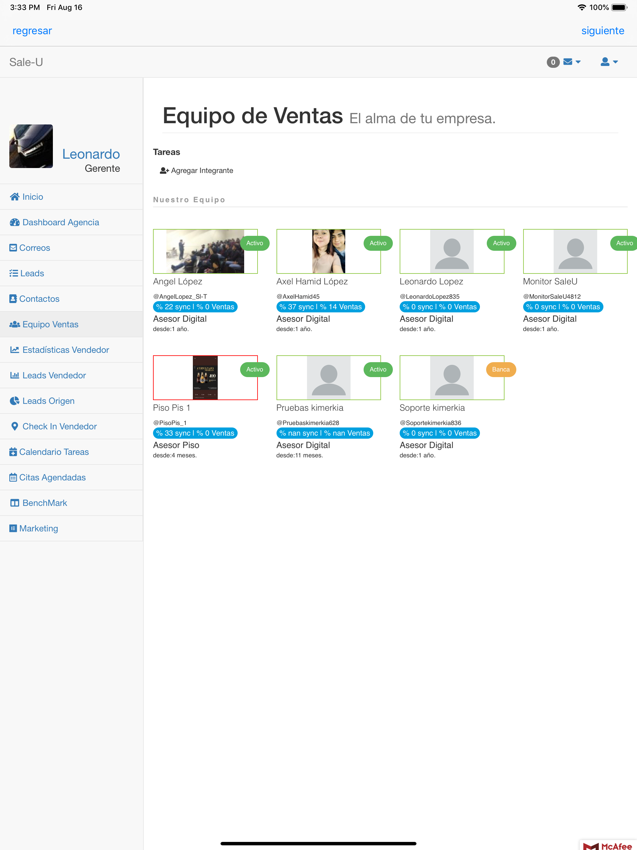 Sale-U Gerencia