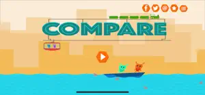 Compare - Kids Math Game screenshot #1 for iPhone