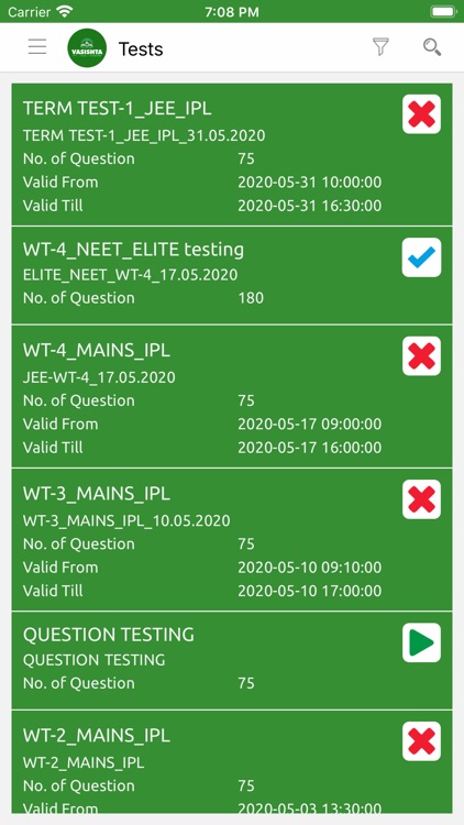 VASISHTA ACADEMY ONLINE APP screenshot-8