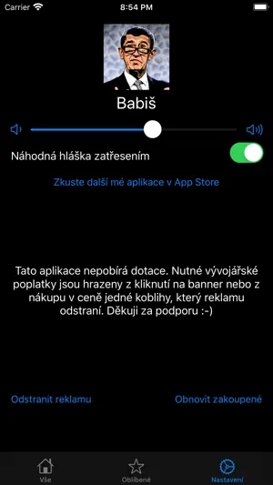 Babiš screenshot 4