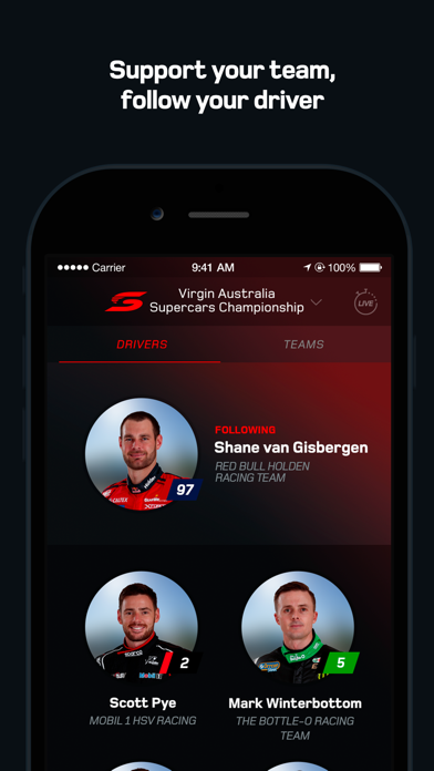 Supercars Official App screenshot 2