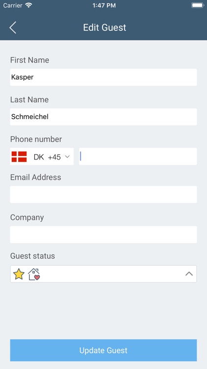 DinnerBooking Business screenshot-3