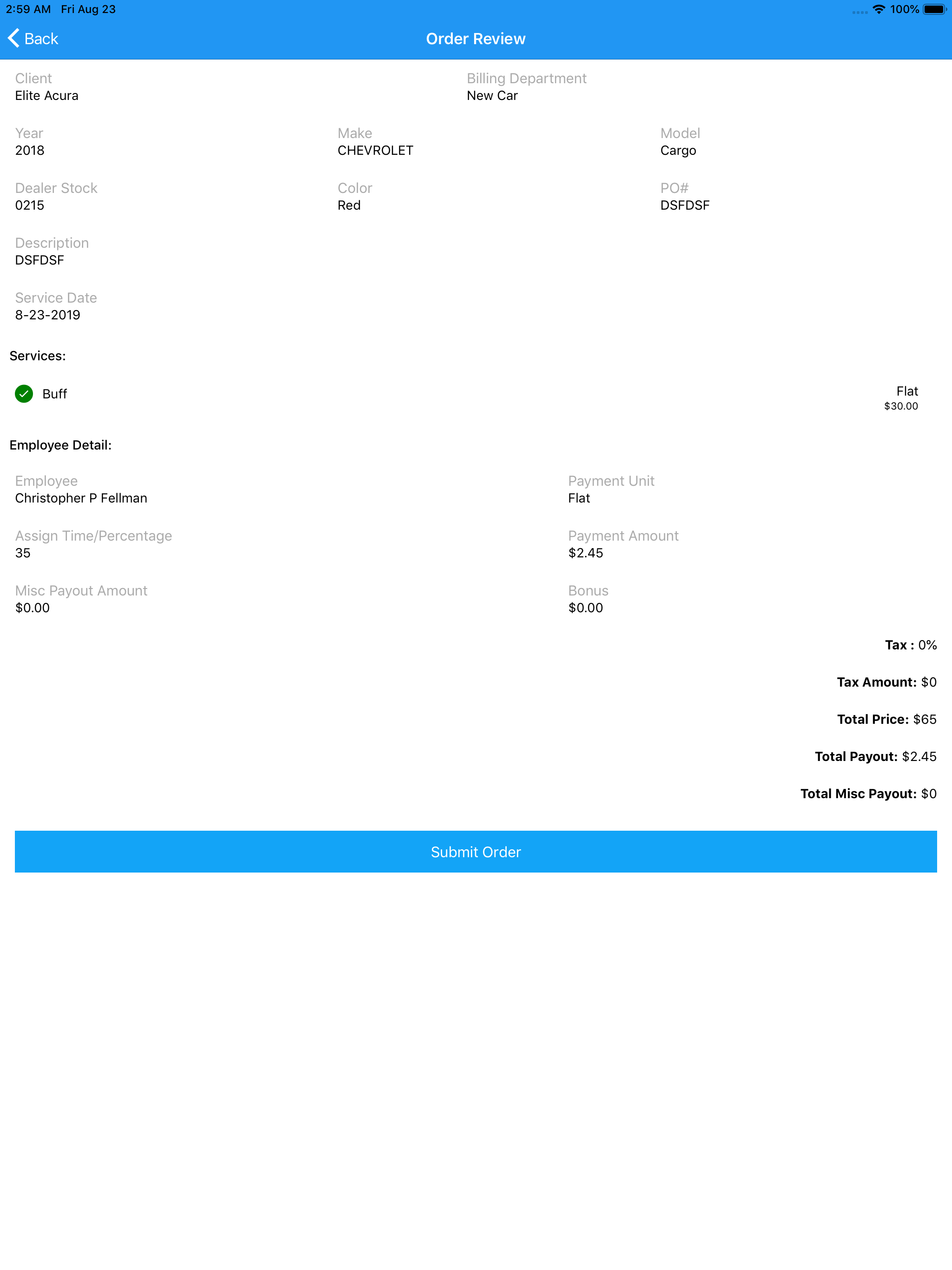 Car Detailing App screenshot 18