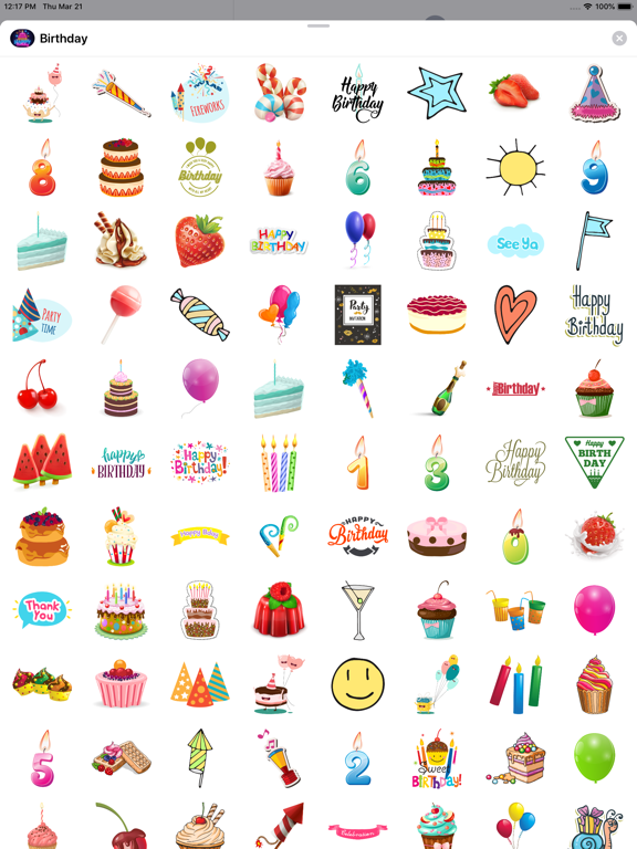 Screenshot #2 for 100+ Happy Birthday Wish Pack