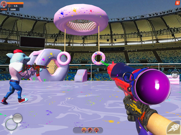 Paintball Splash Shooting Fun