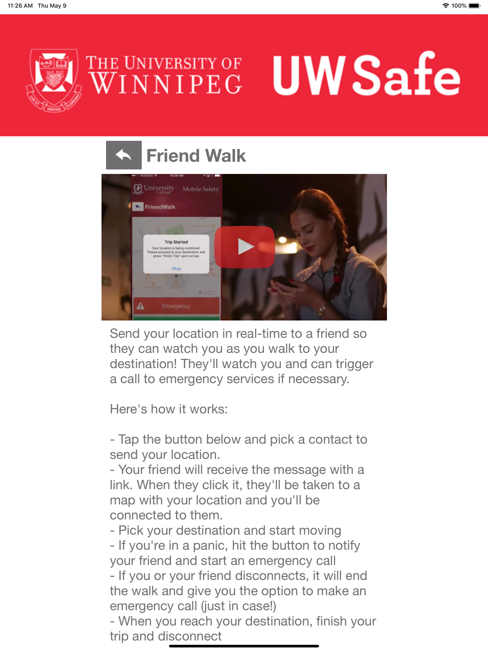 UW Safe screenshot 15