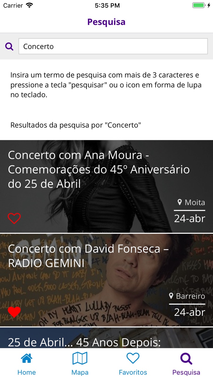 iPhone screenshot