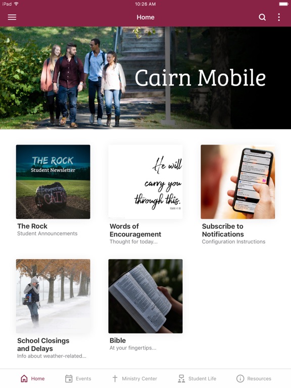Screenshot #4 pour Cairn University