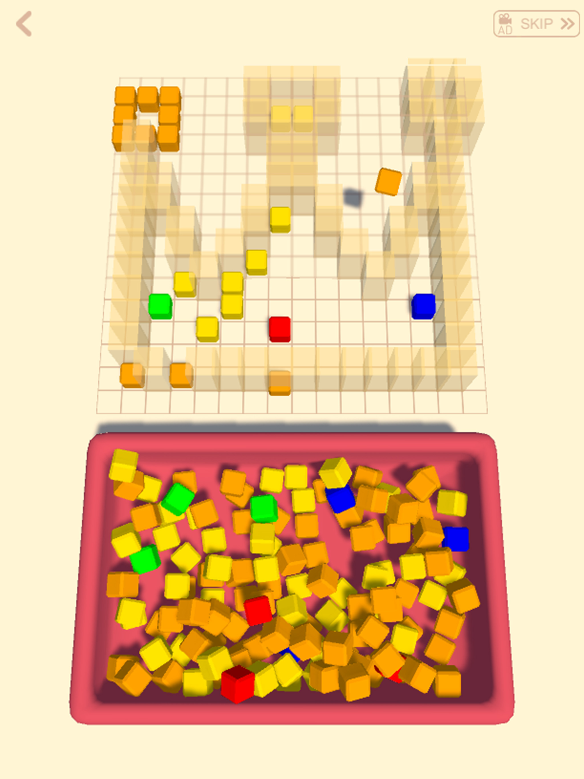 Cubes art - unique puzzle screenshot 8