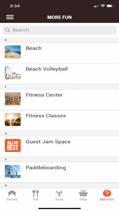 All The Best Festival iPhone screenshot 4 - Entertainment app