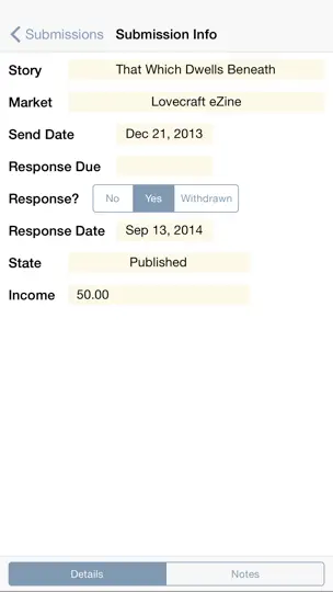 Screenshot von Story Tracker Lite auf dem iPhone 3