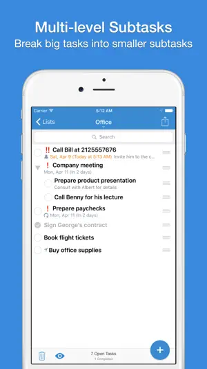 gTasks for Google Tasks screenshot 2