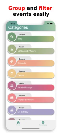 Datesbook @ all life events screenshot 30