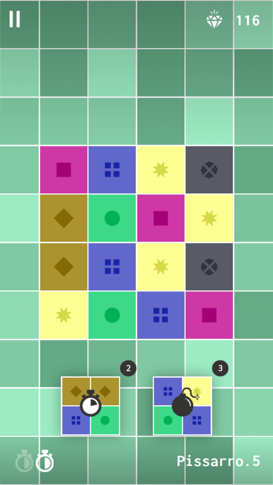 #3. Matching Colors Puzzle Game (iOS) 由: Pau Dominkovics Coll