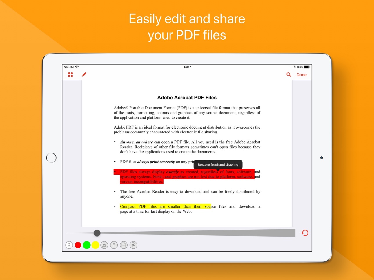 iPad screenshot